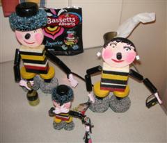 Liquorice men by Alan Smith